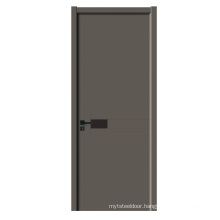 Good quality modern design doors light luxury paint free melamine apartment mdf door skin sheet  GO-Q0011